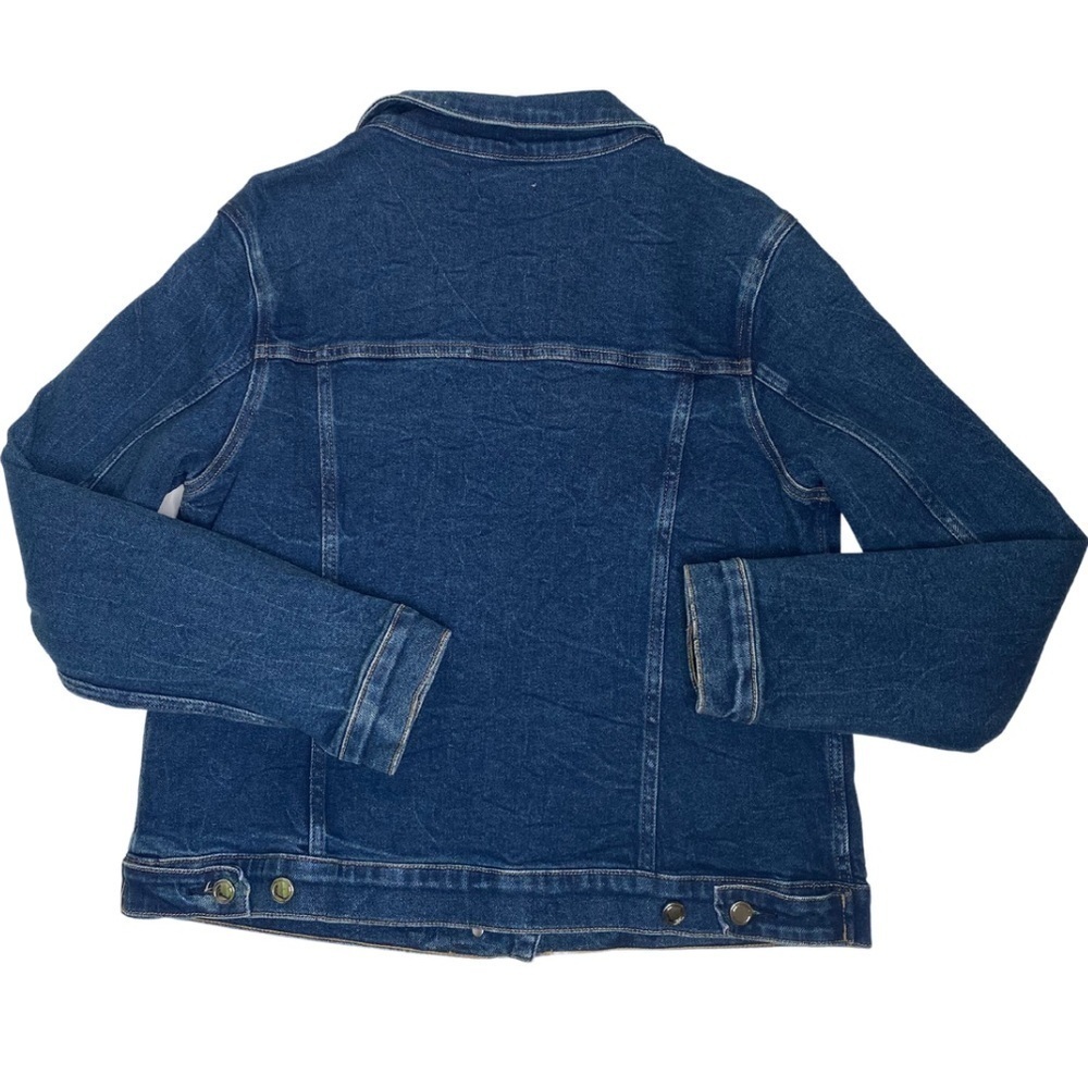 Good American Jean Jacket Sz 4 - Picture 7 of 9